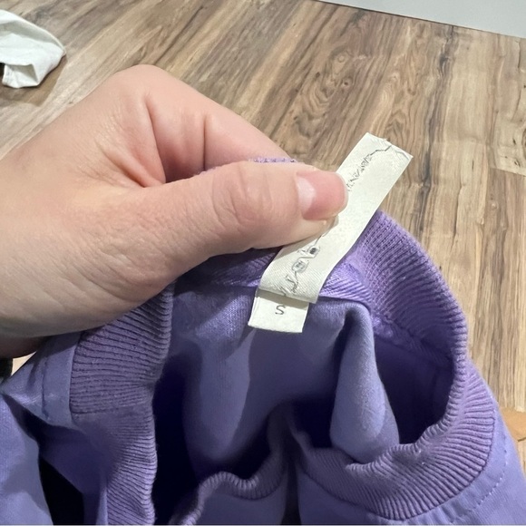 NAP Loungewear Cotton Maxi Dress Crew Neck Tiered Puff Sleeve Oversized Casual - Picture 10 of 12